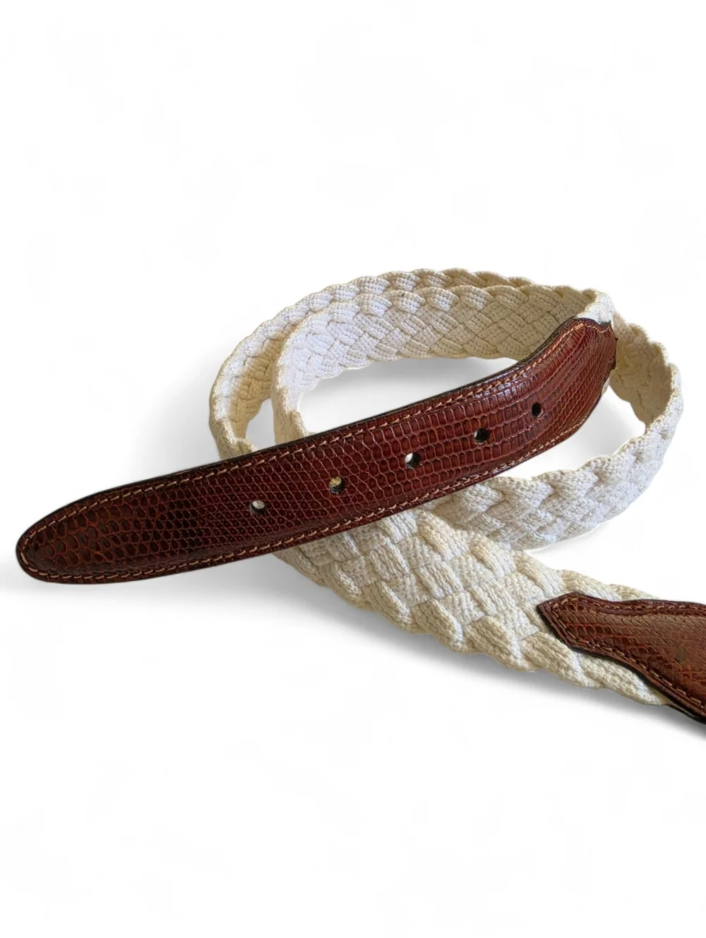 Vintage genuine lizard